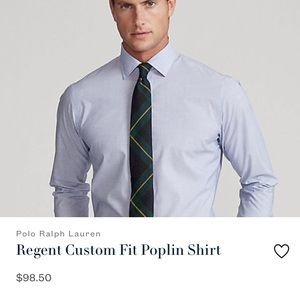 Ralph Lauren men’s custom fit shirt